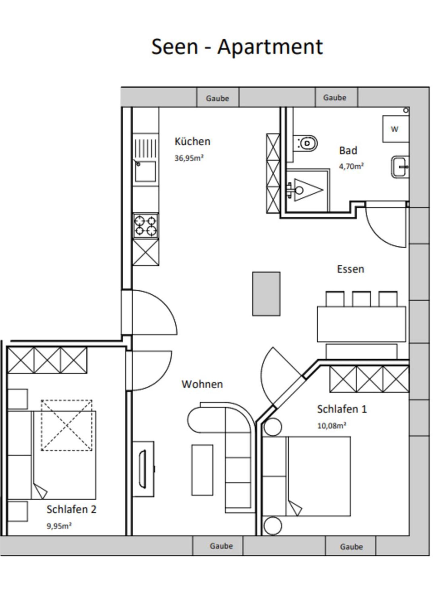 Seen-Apartment Im Herrenhaus Rheinblick Xanten Exterior photo